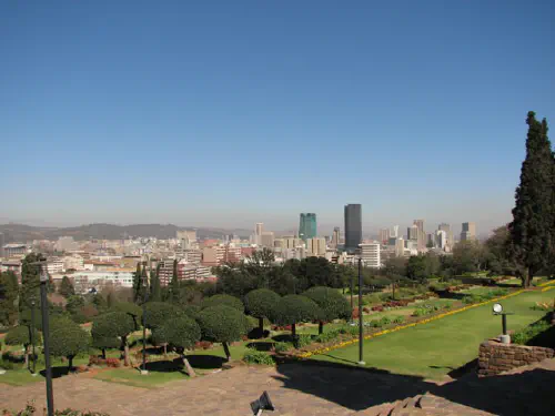 View from the Union Buildings in Pretoria