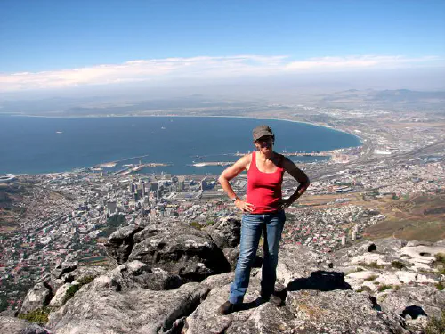 Heather on Table Mountain