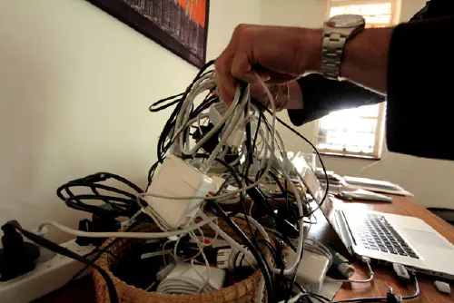 Tangled wires