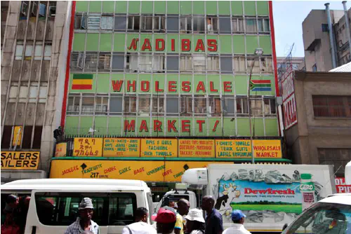 Ethiopian district in downtown Joburg