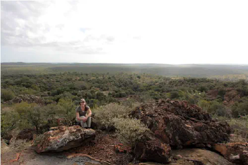 Heather in Pafuri