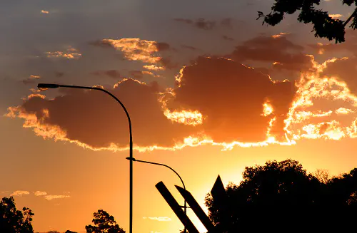 Sunset at St. John's College