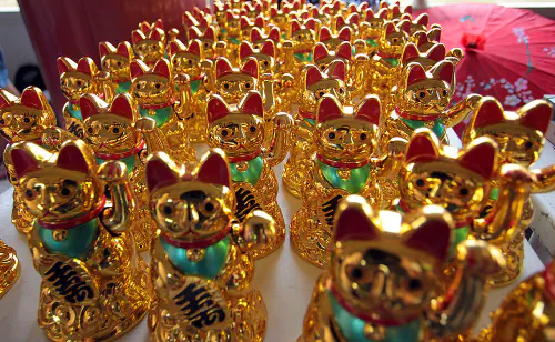 Happi cats for Chinese New Year