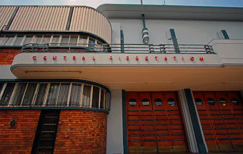 Art Deco firestation in Springs