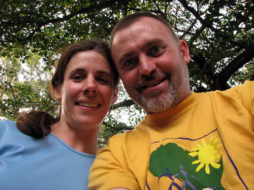 Heather and Jon in Tanzania