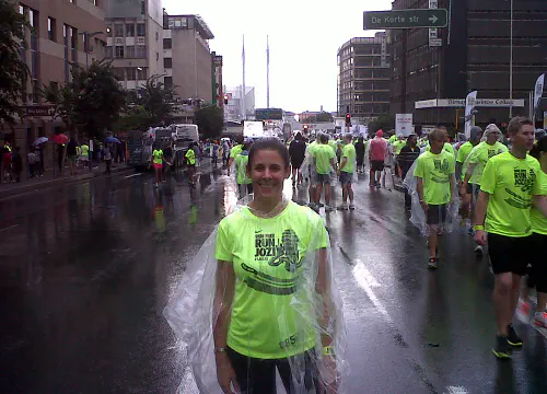 Heather at Run Jozi