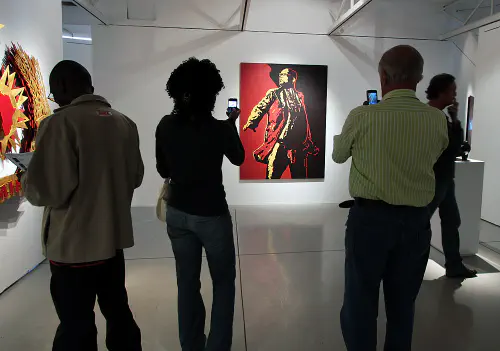 Painting of Jacob Zuma by Brett Murray