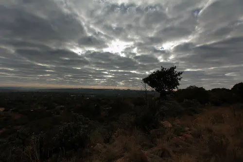 Crazy clouds on the Melville Koppies
