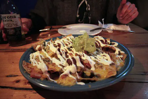 Nachos from Cafe Mexicho