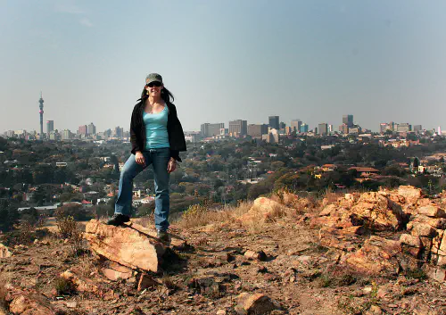 Heather on the Melville Koppies
