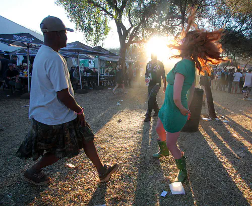 Dancing at Oppi Koppi