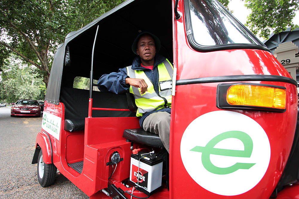 Tuktuk and driver