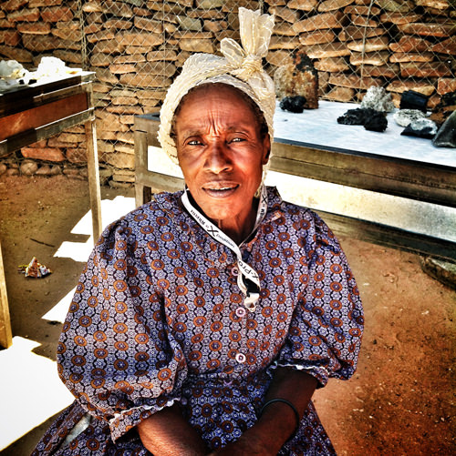 beautiful old lady