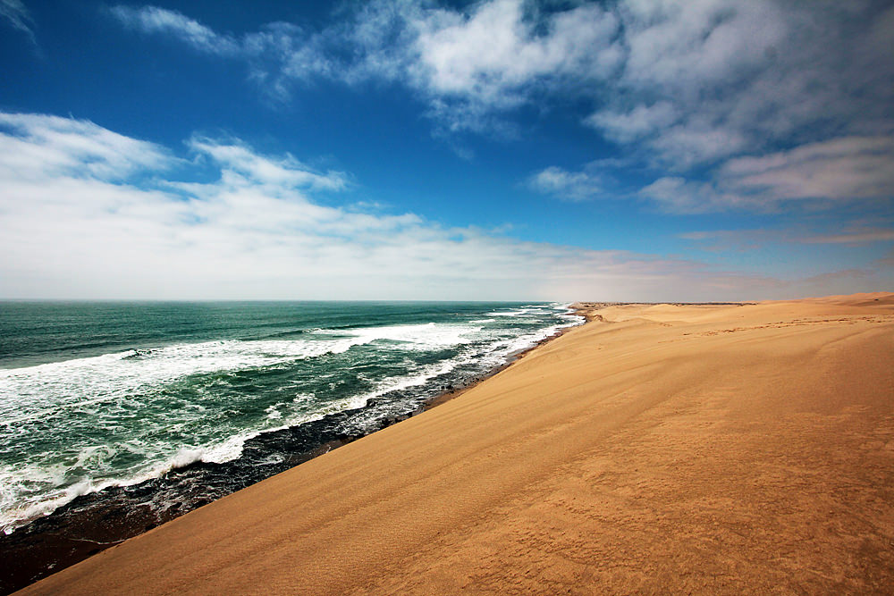 sand ocean sky
