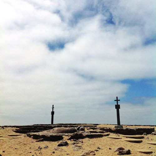 two crosses