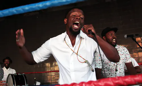 BCUC performs at the Hillbrow Boxing Club