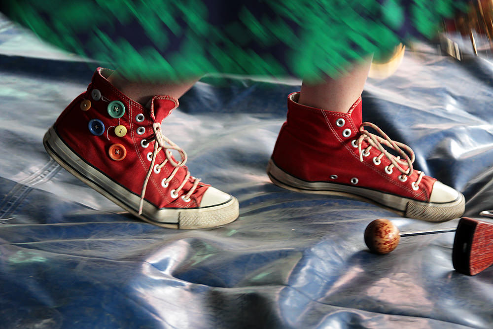 trumpet girl shoes