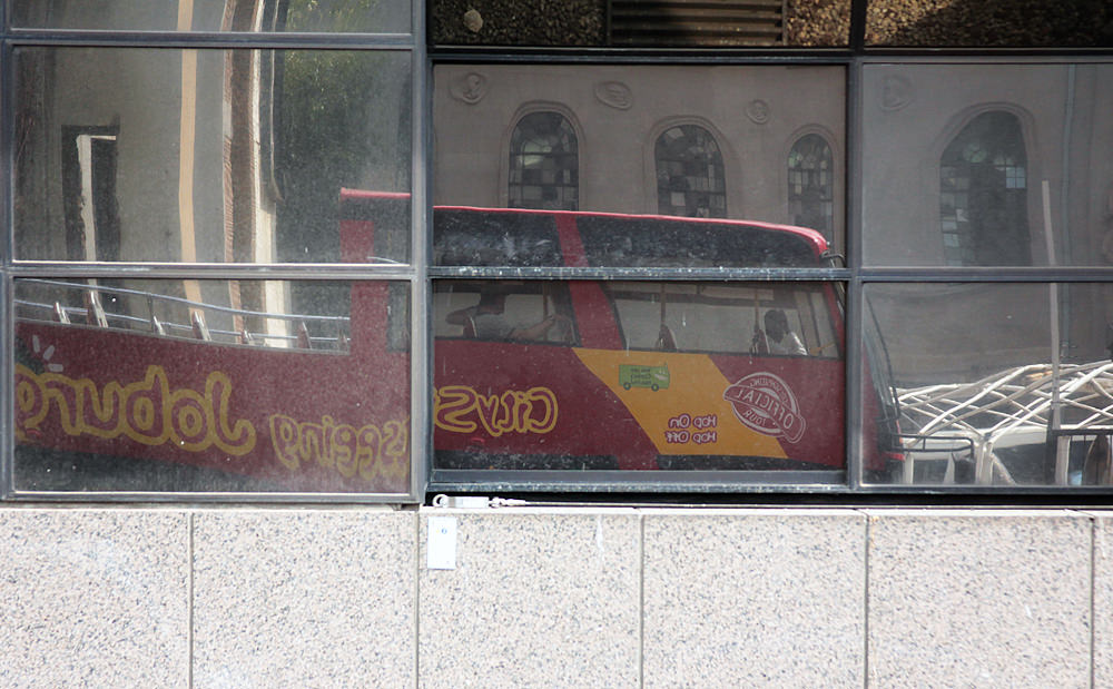 bus reflection