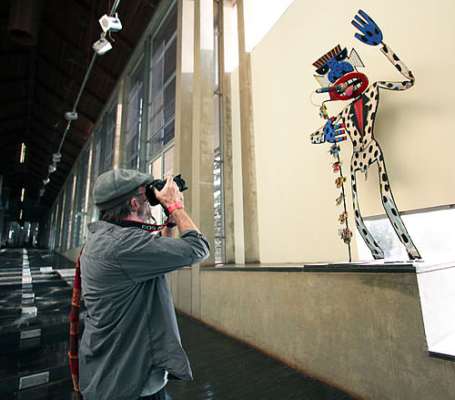 Dad shooting art