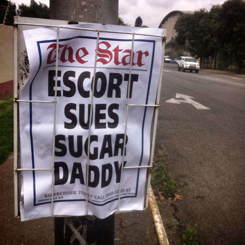 escort sign