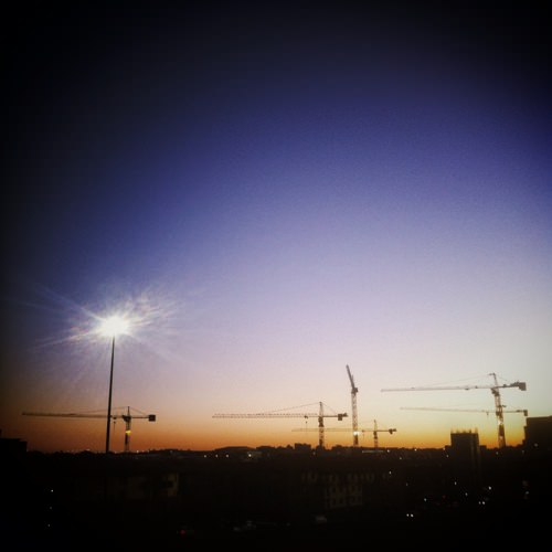 Newtown cranes