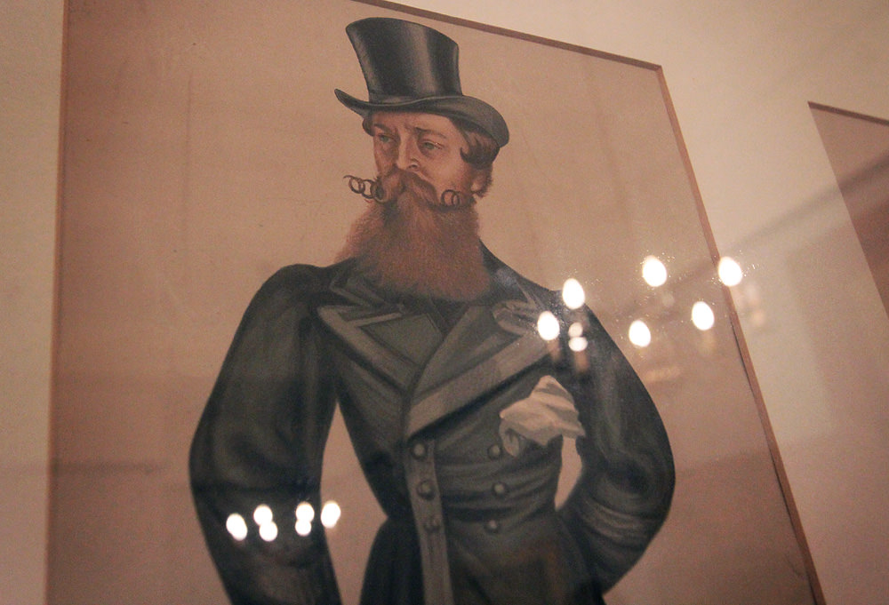 mustache guy