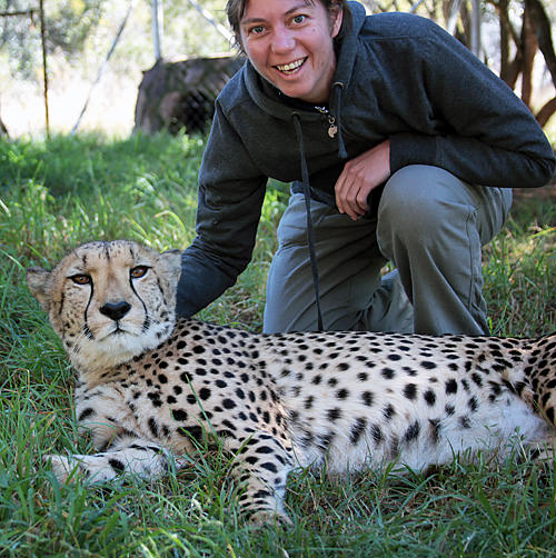 Eppy and cheetah