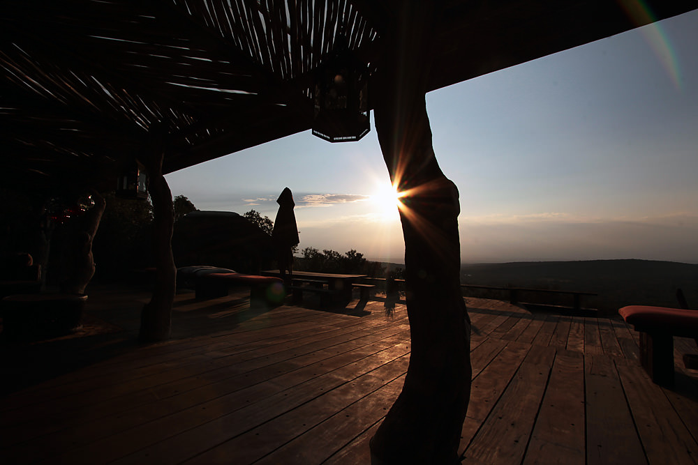 lodge deck