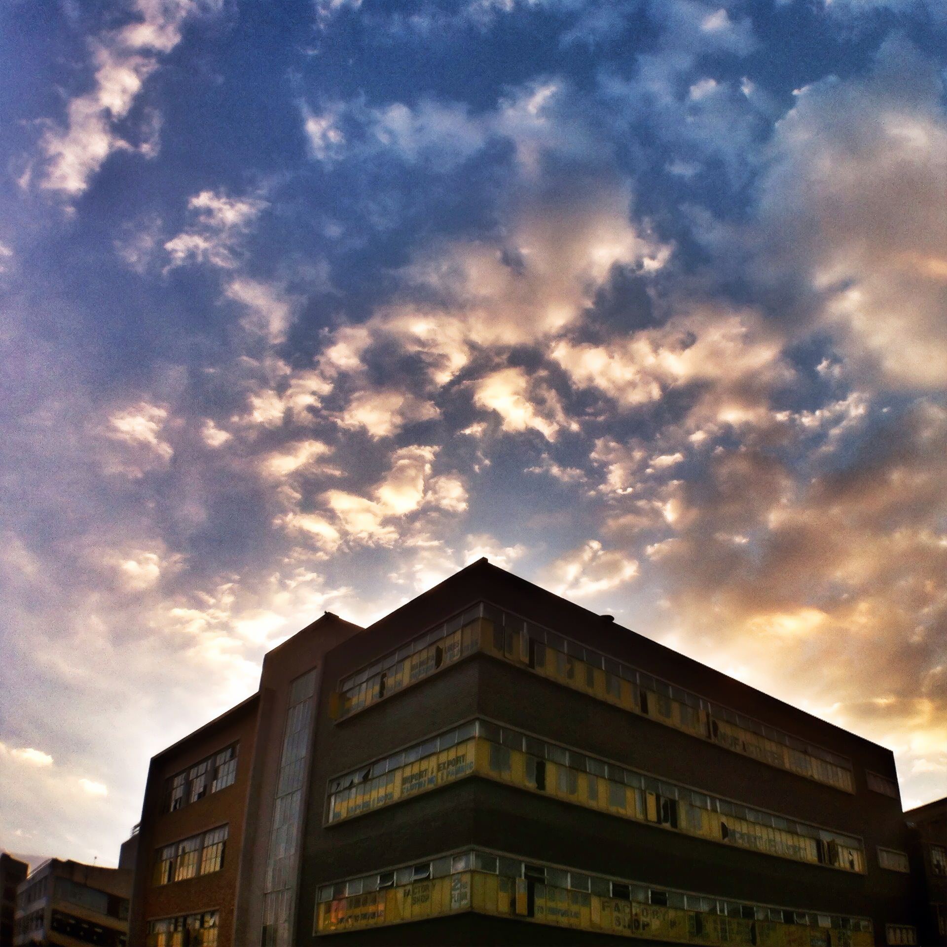 wide building