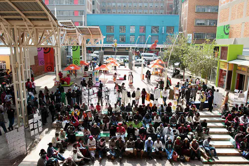 Fashion Square in downtown Joburg