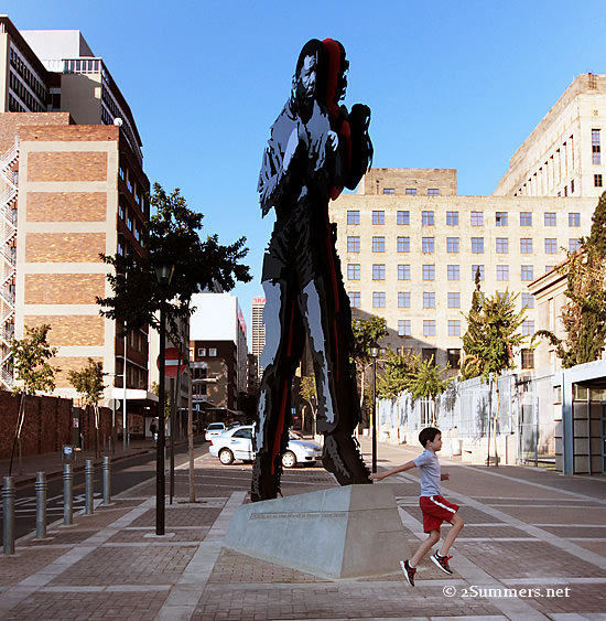 Mandela and kid