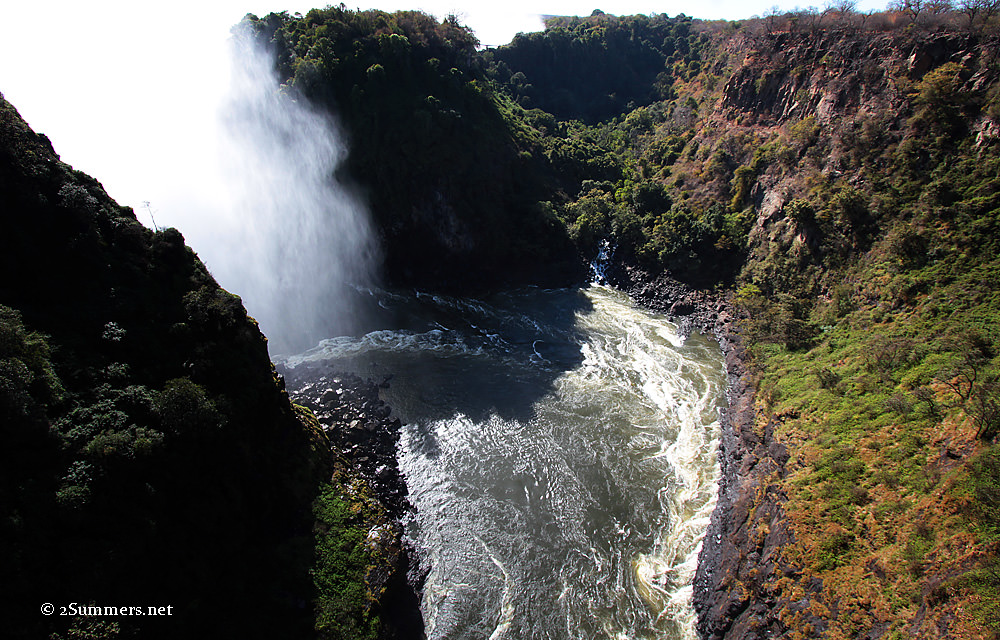 Falls boiling pot