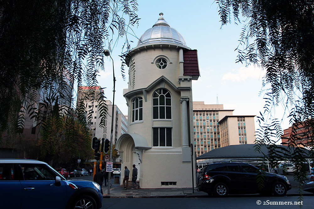 Turret from street