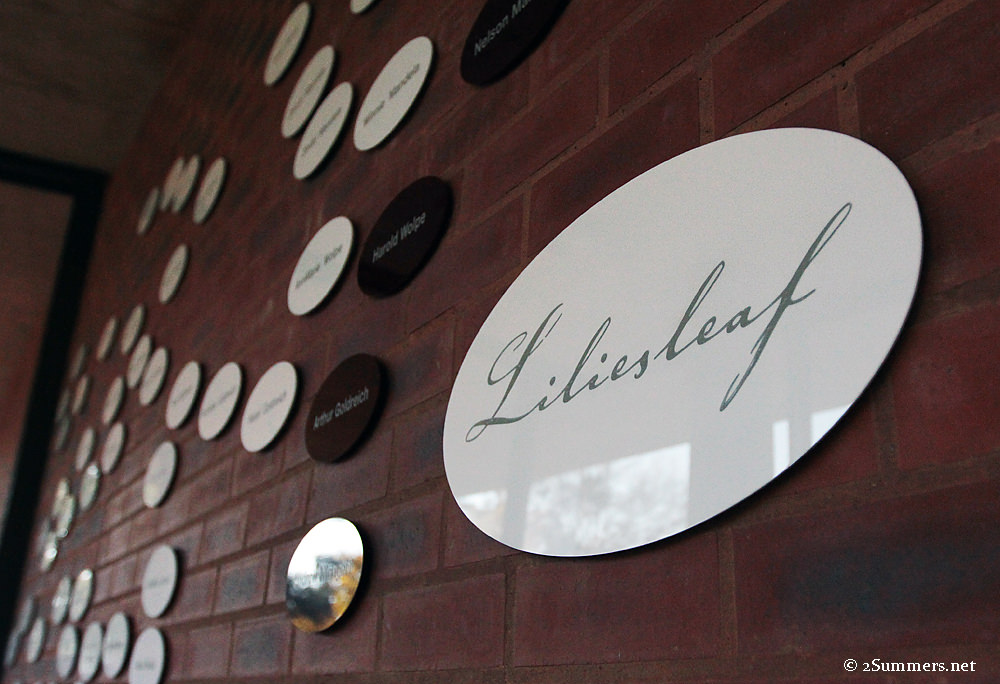 Liliesleaf sign