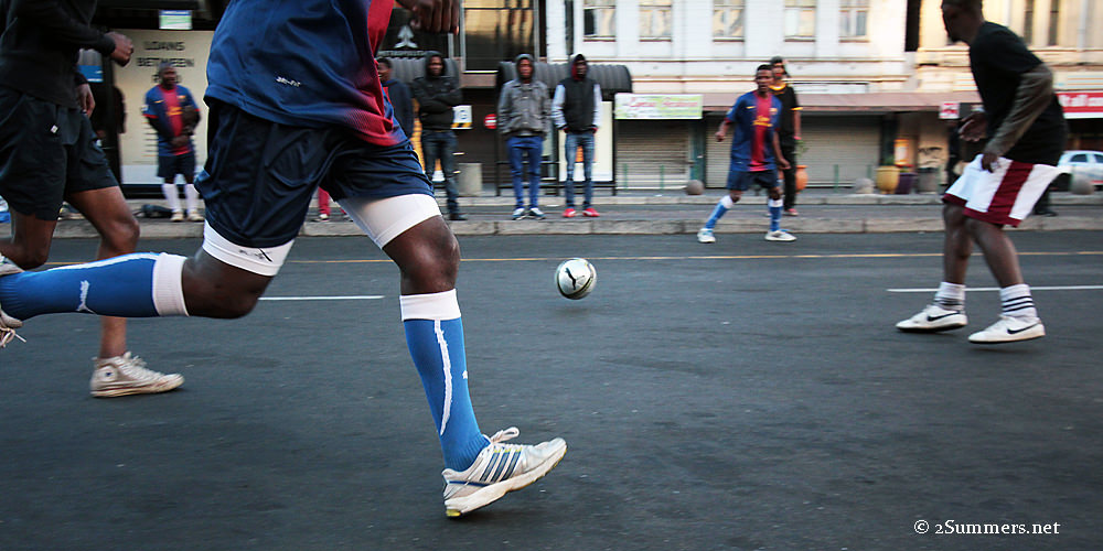 Soccer running