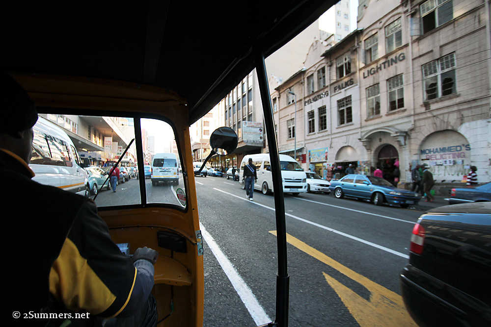 Street from tuk-tuk