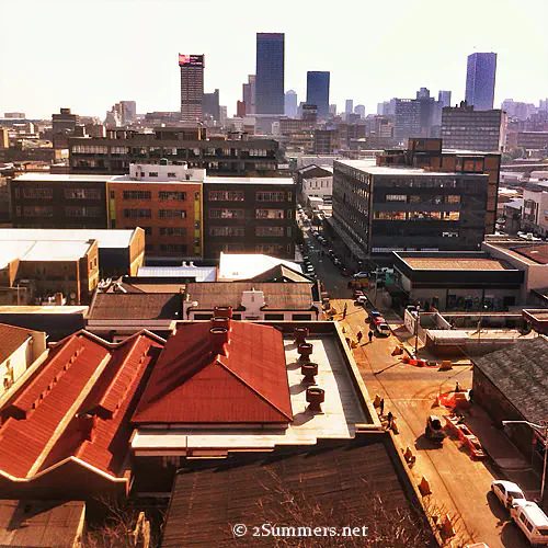 Skyline from Maboneng