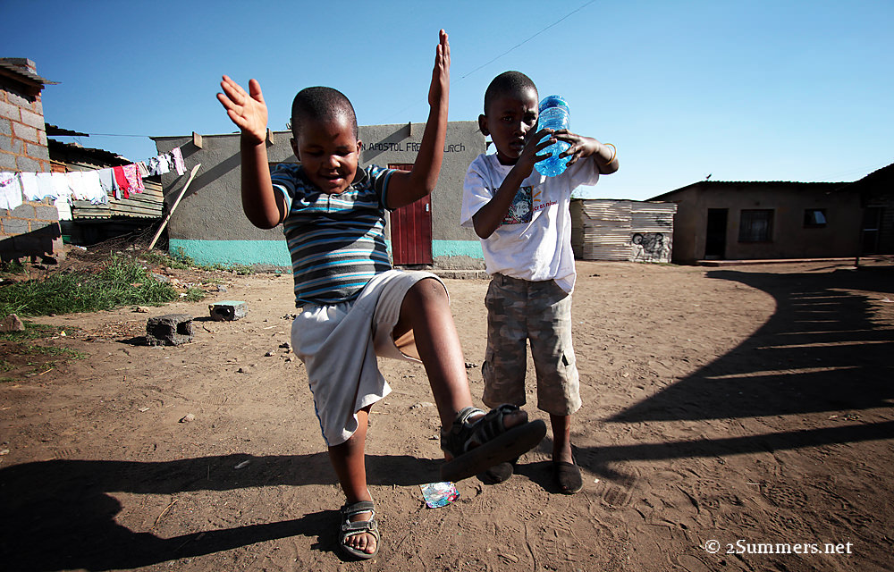 Dancing boy
