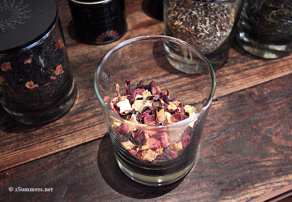 Saxon tea samples