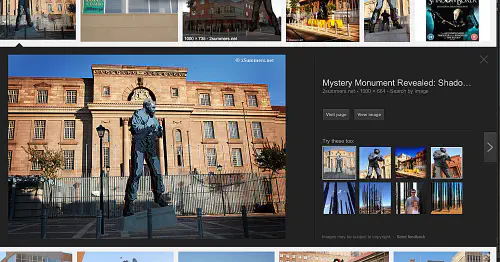 Google Images screenshot