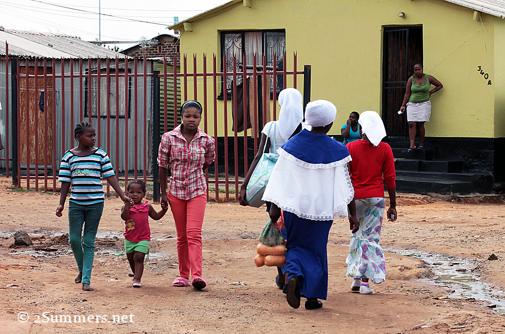 People in Soweto