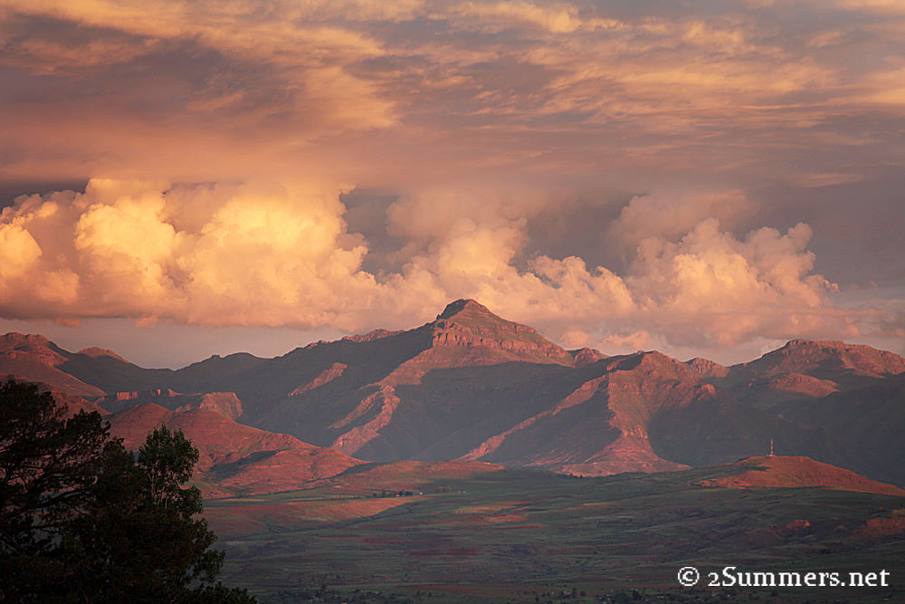 Malealea sunset