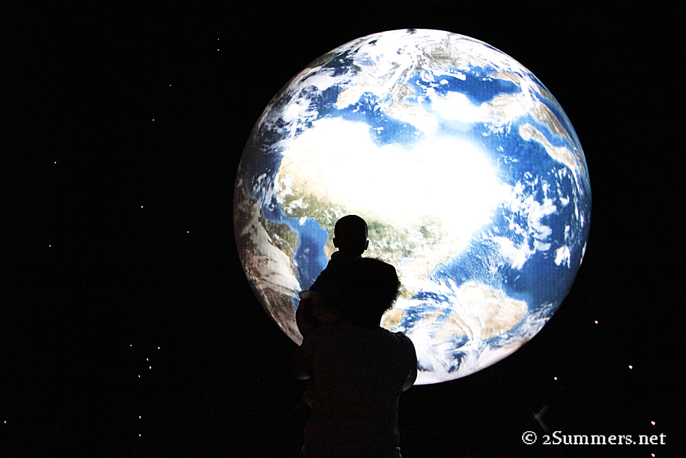 Earth and stars