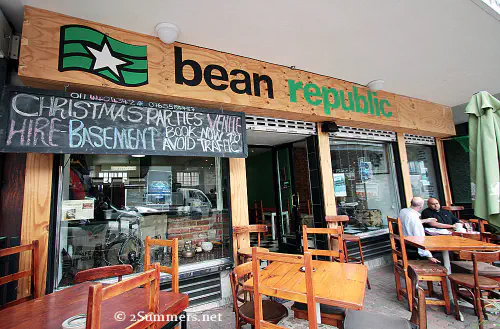 Outside Bean Republic