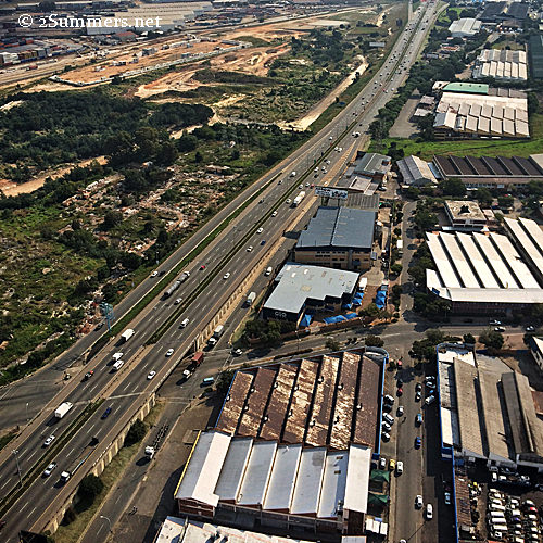Highway from above