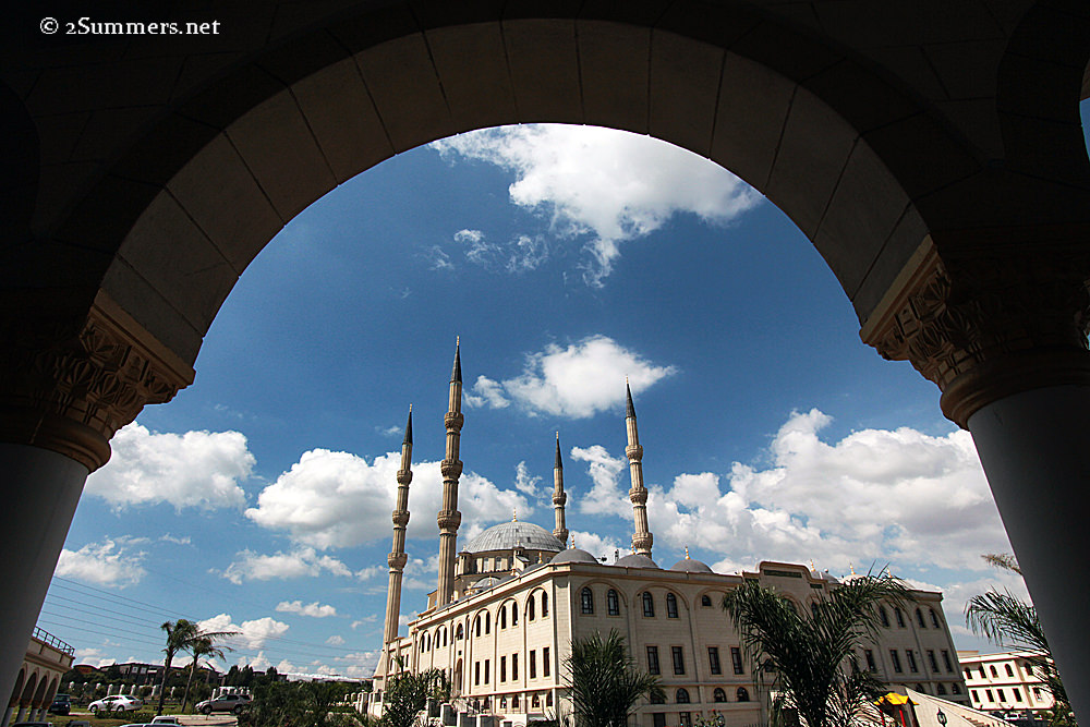 Mosque wide shot