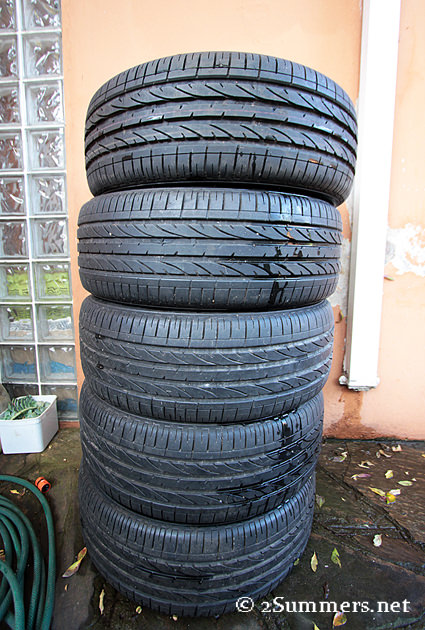 Tires tall