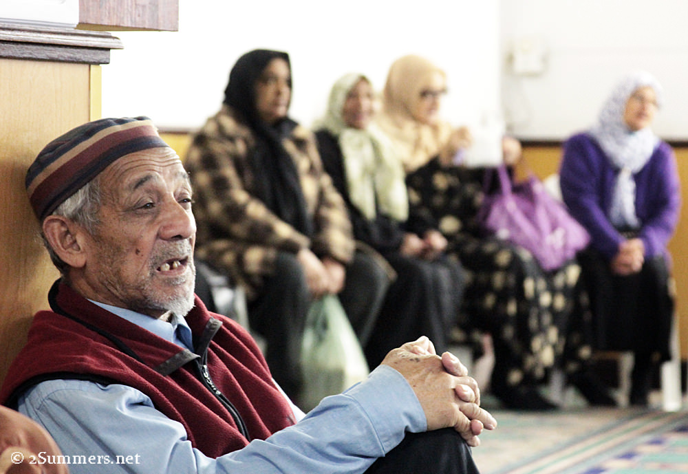 Man in mosque