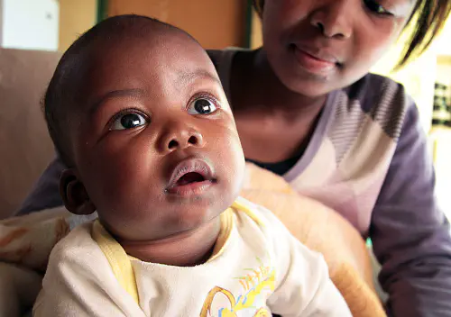 Baby in Lesotho