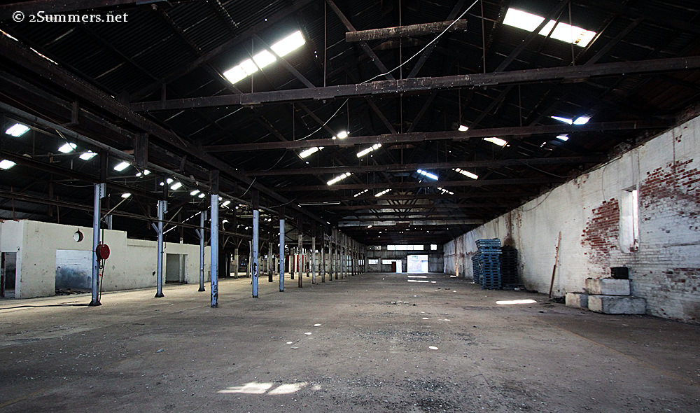 Inside Sheds wide